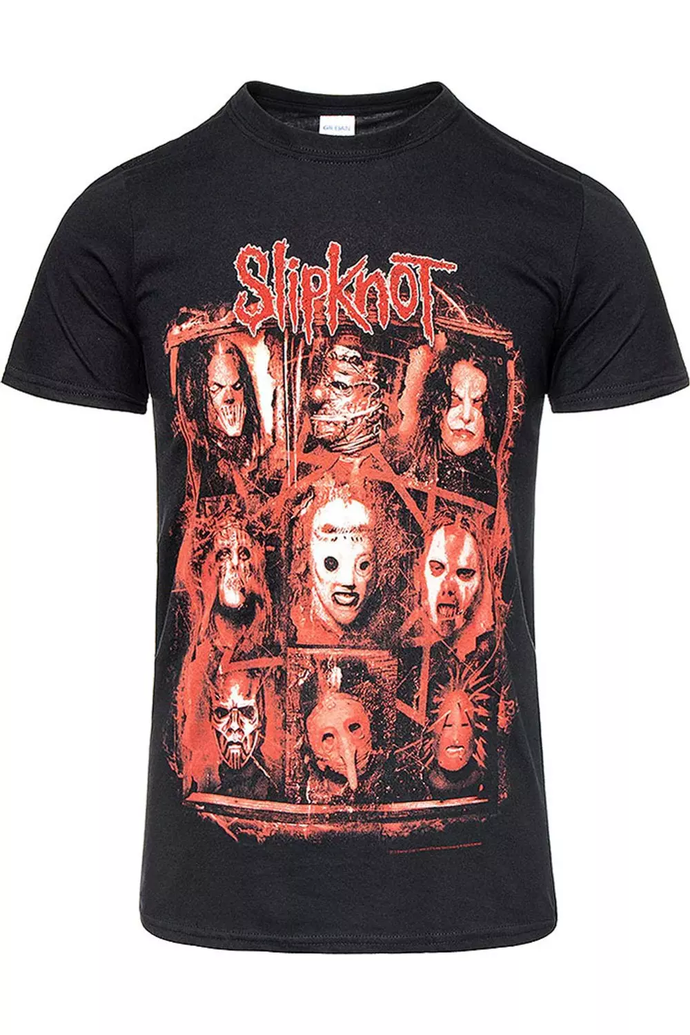 Black Rusty Face T-Shirt alternative image
