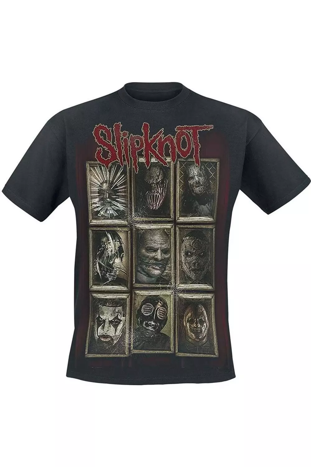 Black New Masks T-Shirt alternative image