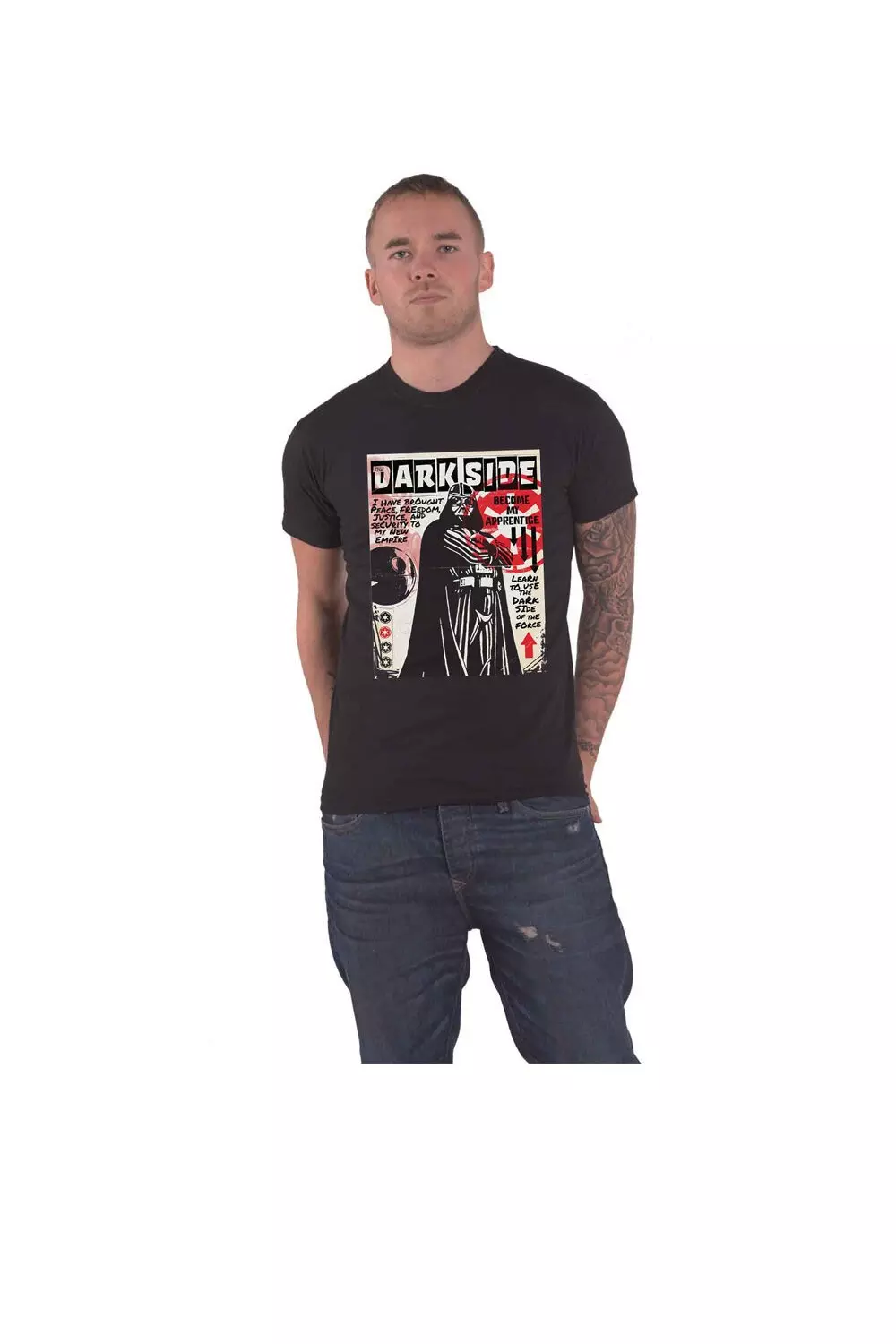 Black Learn The Darkside T Shirt alternative image