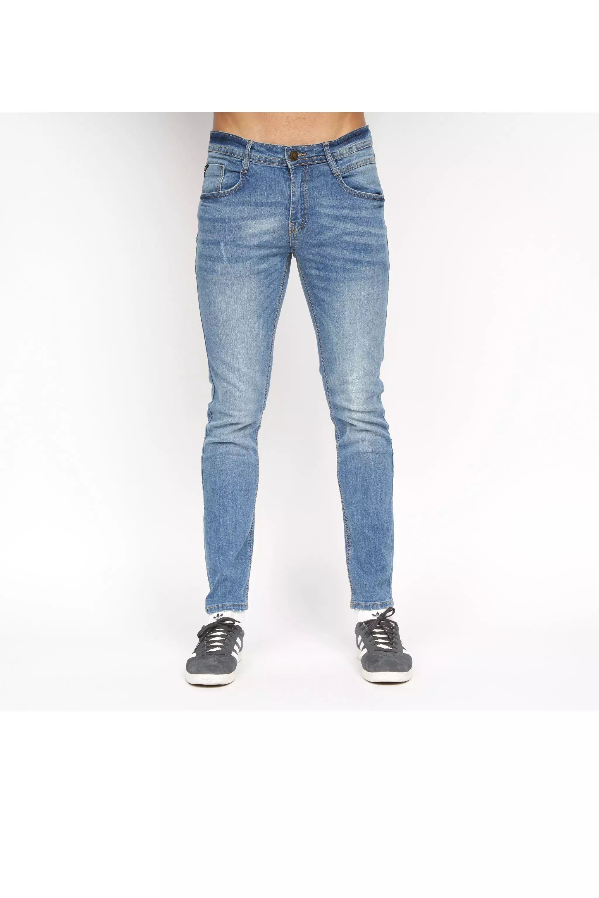 Light blue Tranfold Slim Fit Jeans alternative image