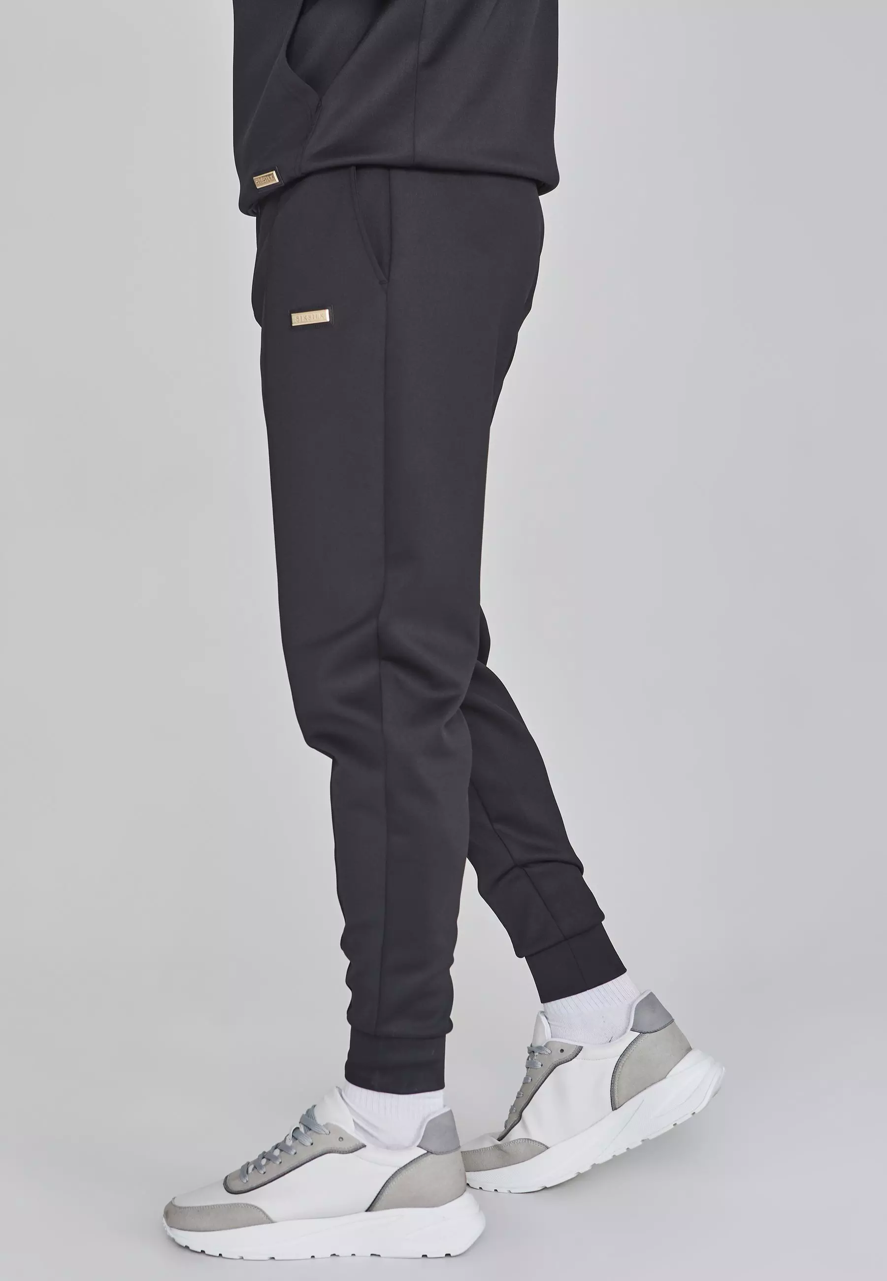 Black Smart Joggers alternative image