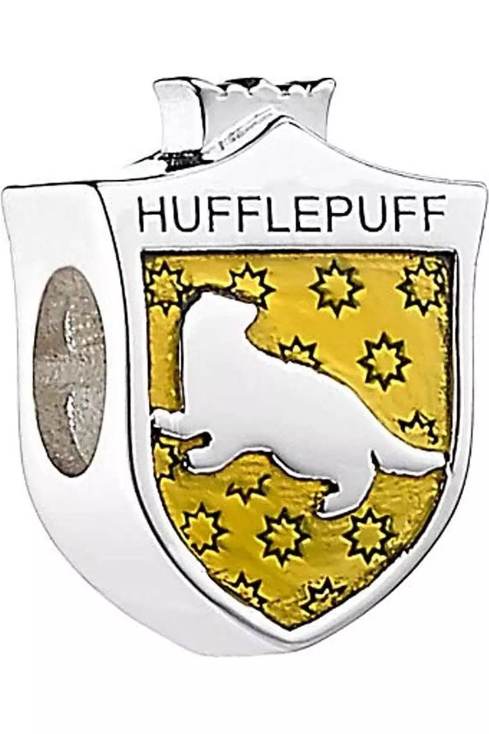 Yellow Hufflepuff Charm alternative image