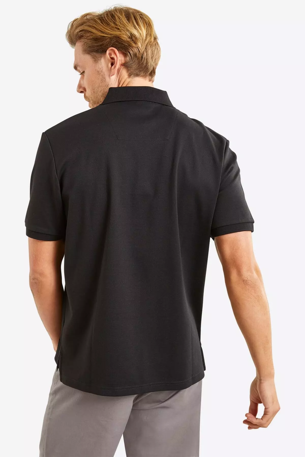 Black 'Princeton' Polo Shirt alternative image