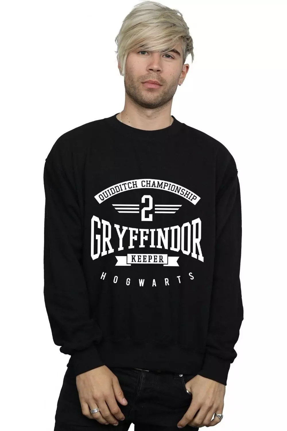 Black Gryffindor Keeper Sweatshirt alternative image