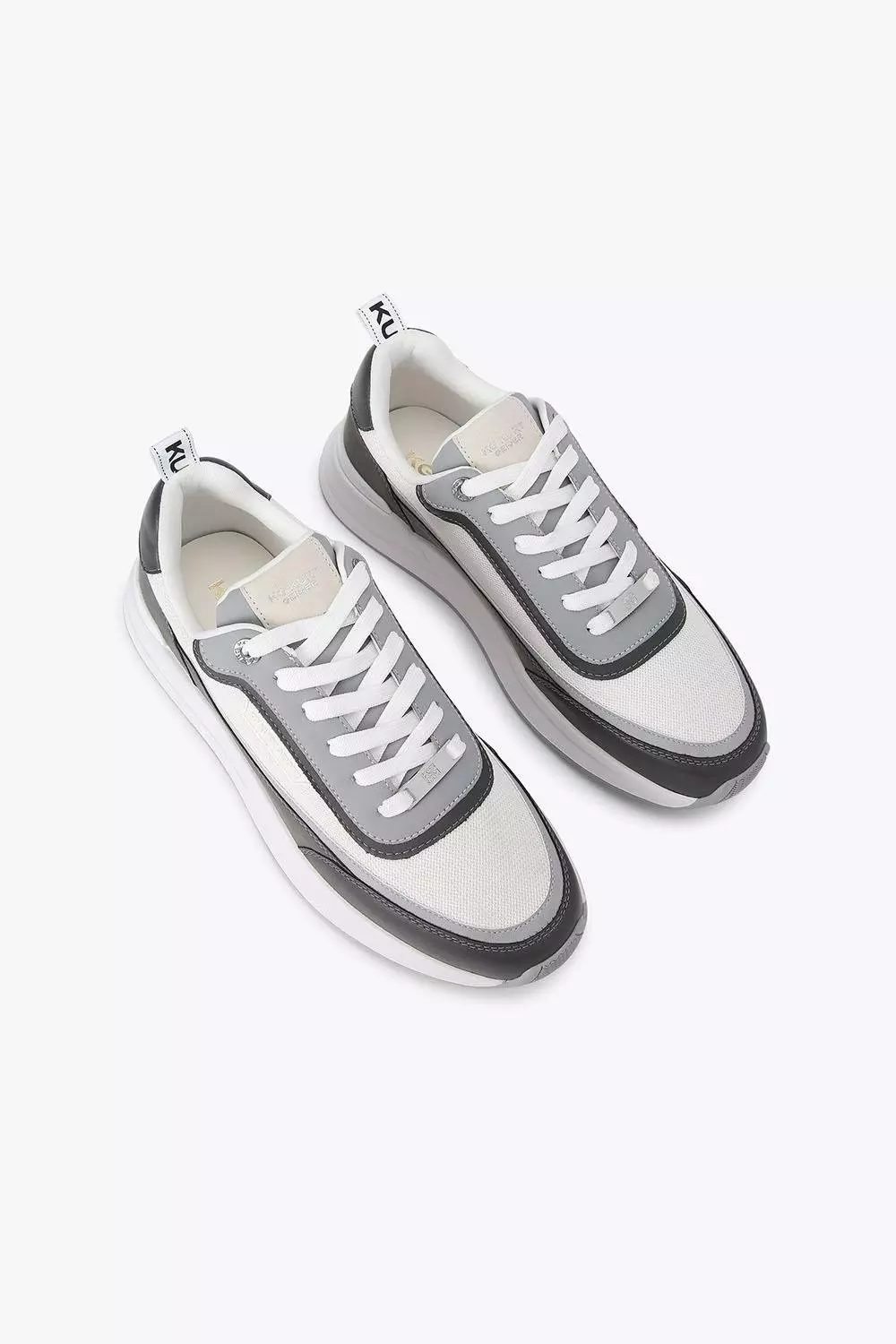 White 'Jackson'  Trainers alternative image