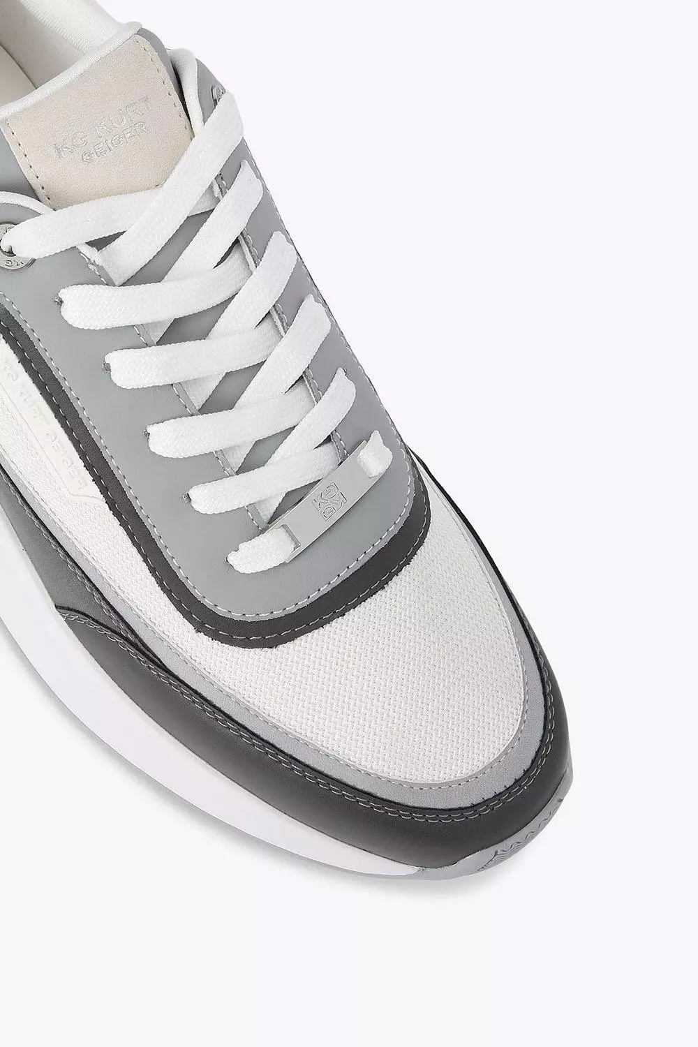 White 'Jackson'  Trainers alternative image