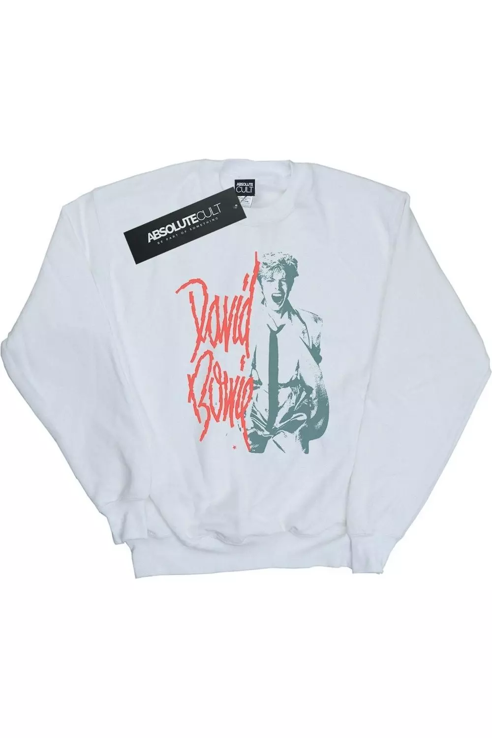 White Mono Shout Sweatshirt alternative image