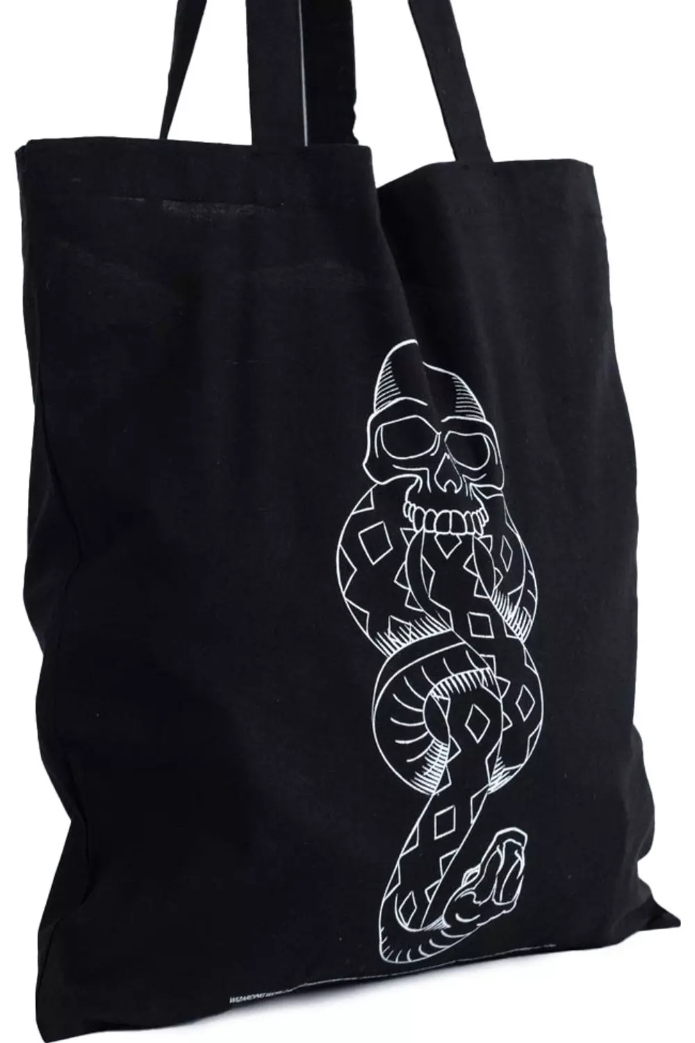 Black Dark Mark Canvas Tote Bag alternative image