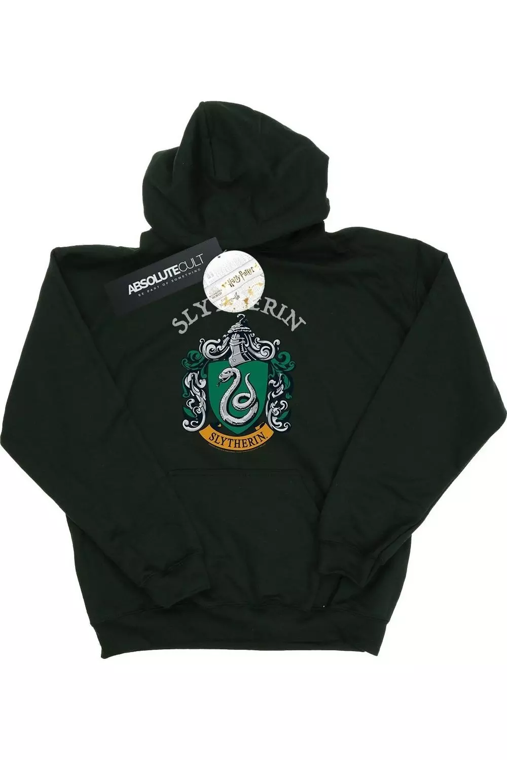 Green Slytherin Crest Hoodie alternative image