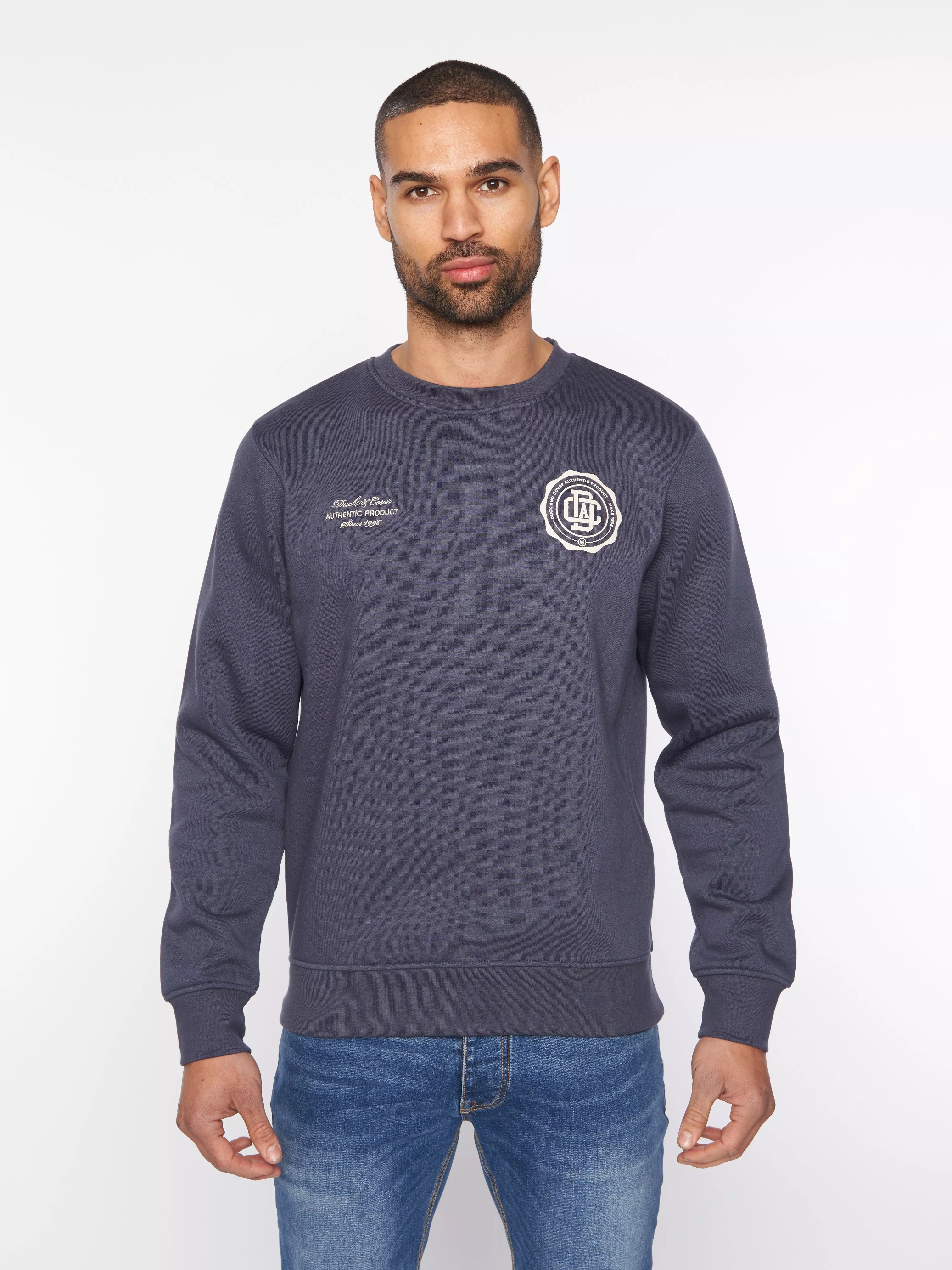 Navy Keyaan Crew Sweat alternative image