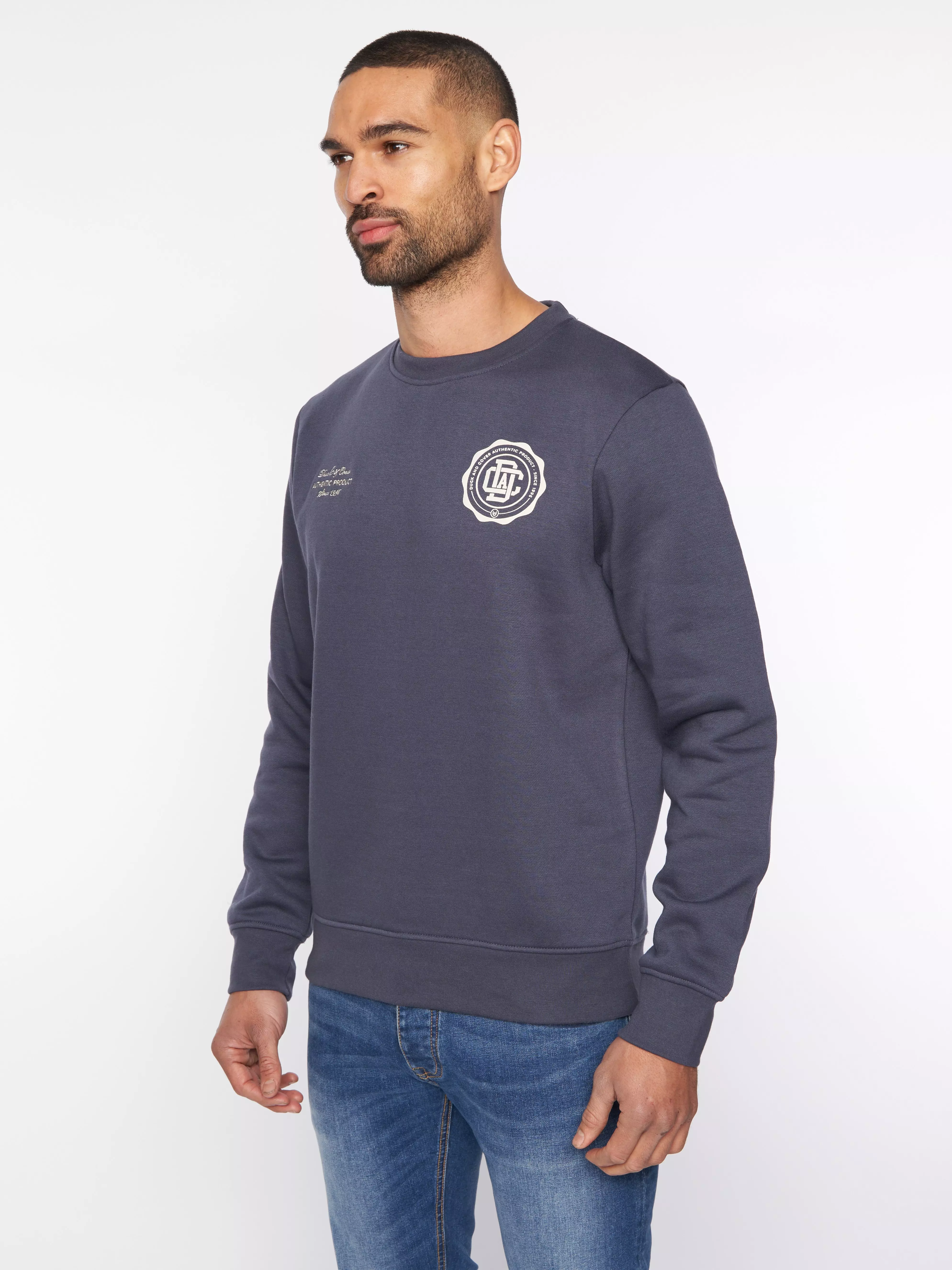 Navy Keyaan Crew Sweat alternative image