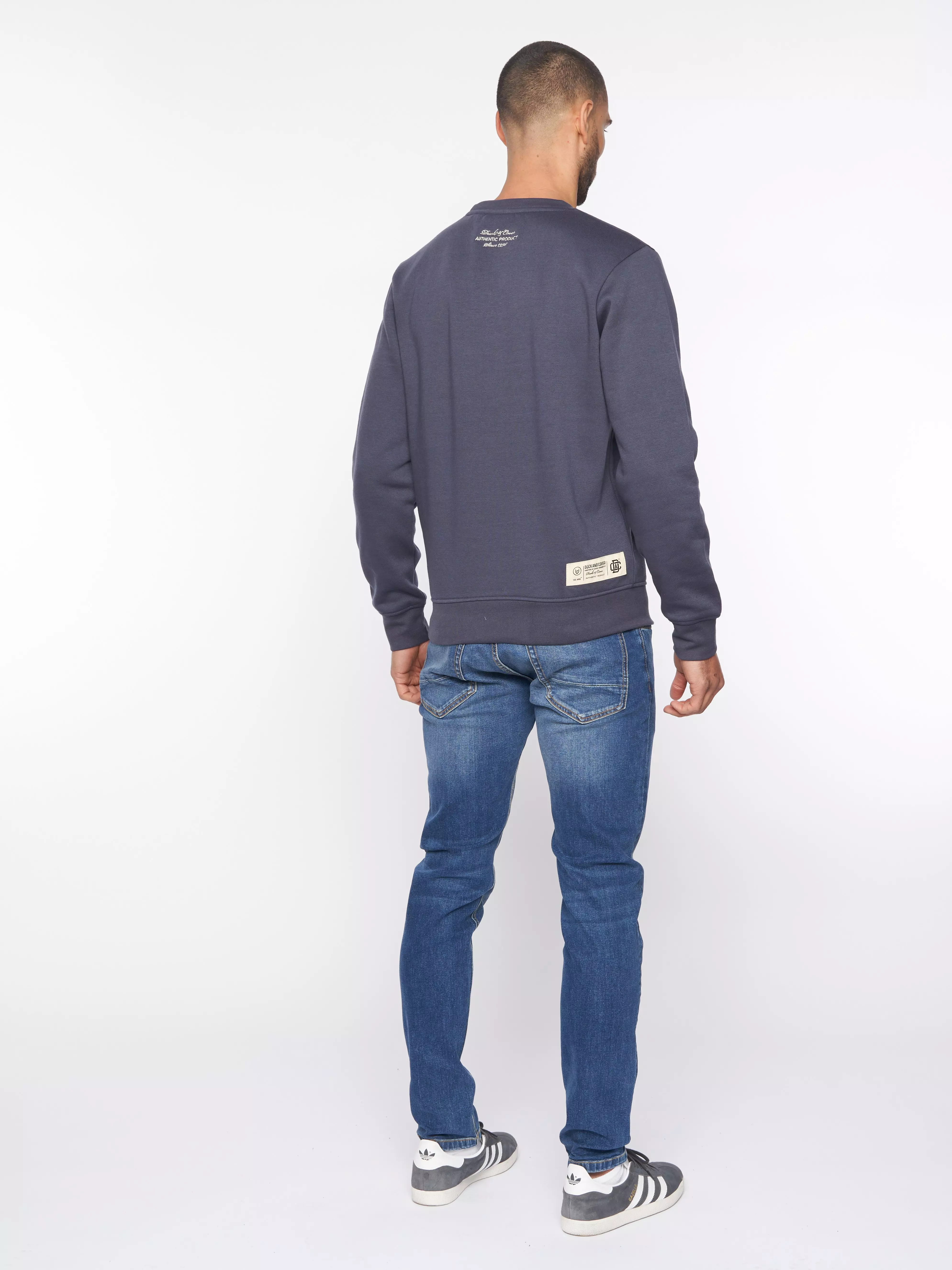 Navy Keyaan Crew Sweat alternative image