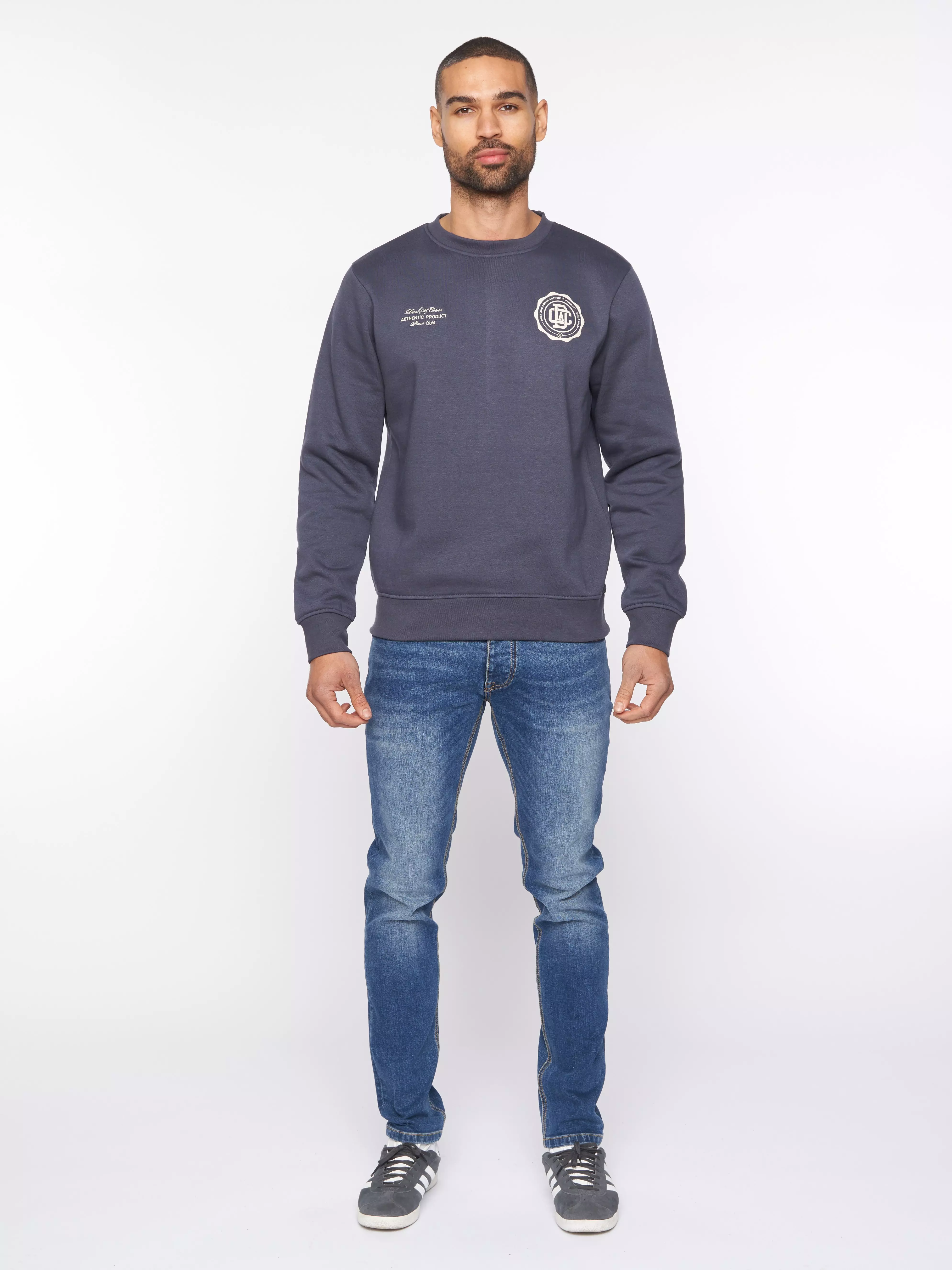 Navy Keyaan Crew Sweat alternative image