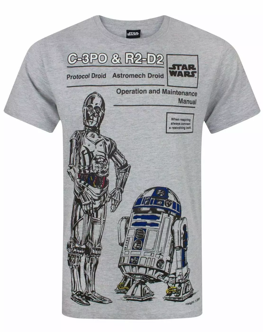 Grey Short Sleeved T-Shirt alternative image