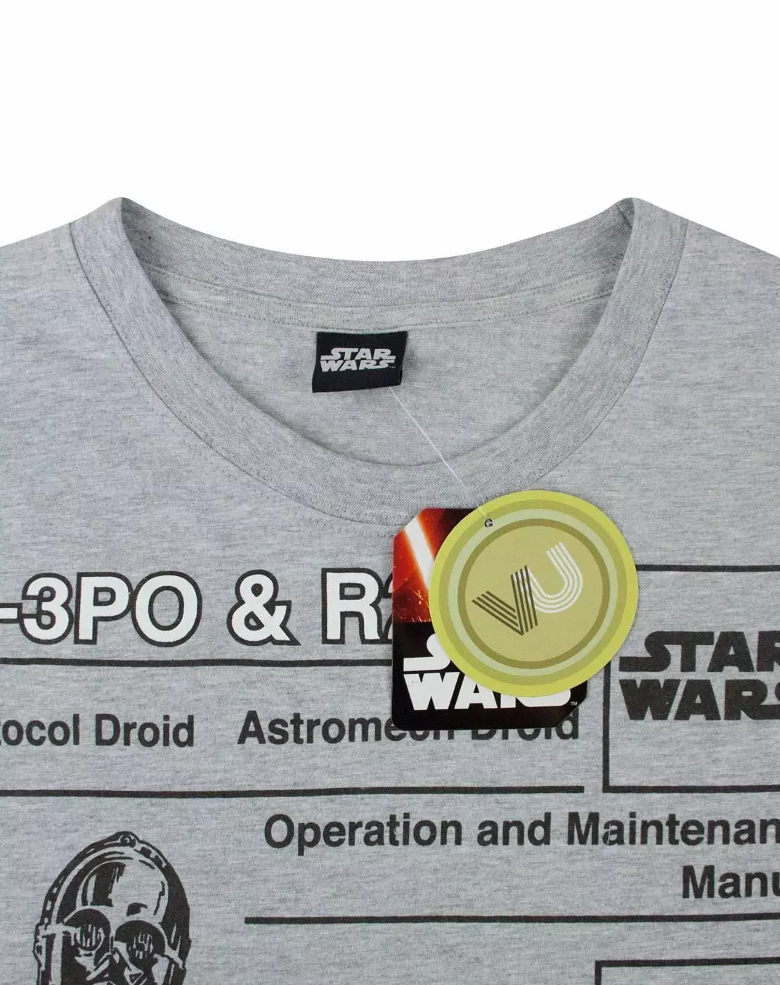 Grey Short Sleeved T-Shirt alternative image