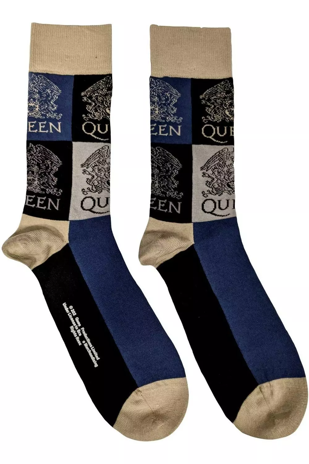 Navy Block Logo Socks alternative image
