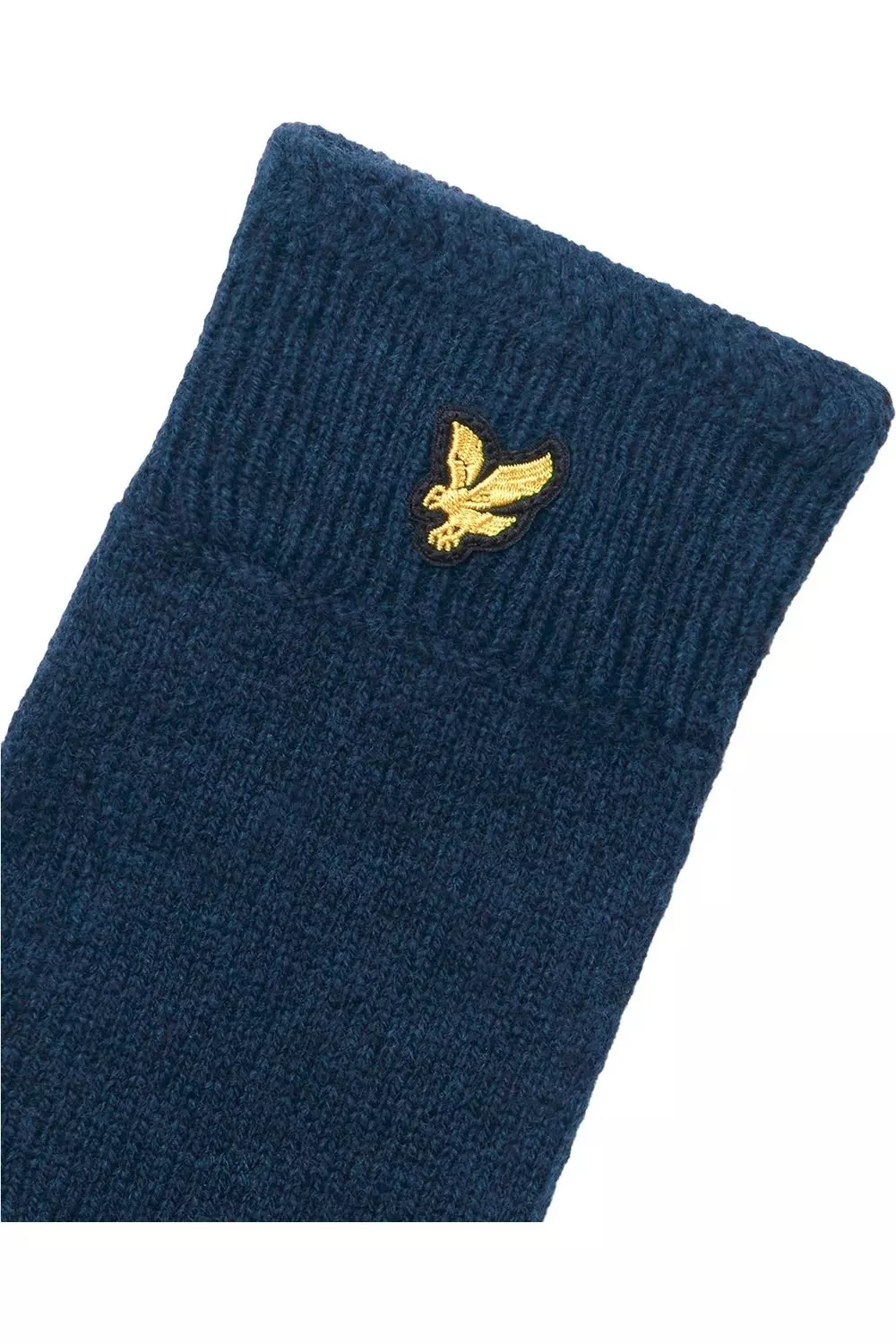 Dark navy Racked Ribbed Gloves alternative image