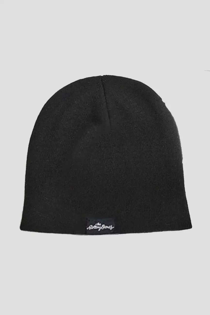 Black Classic Tongue Beanie Hat alternative image