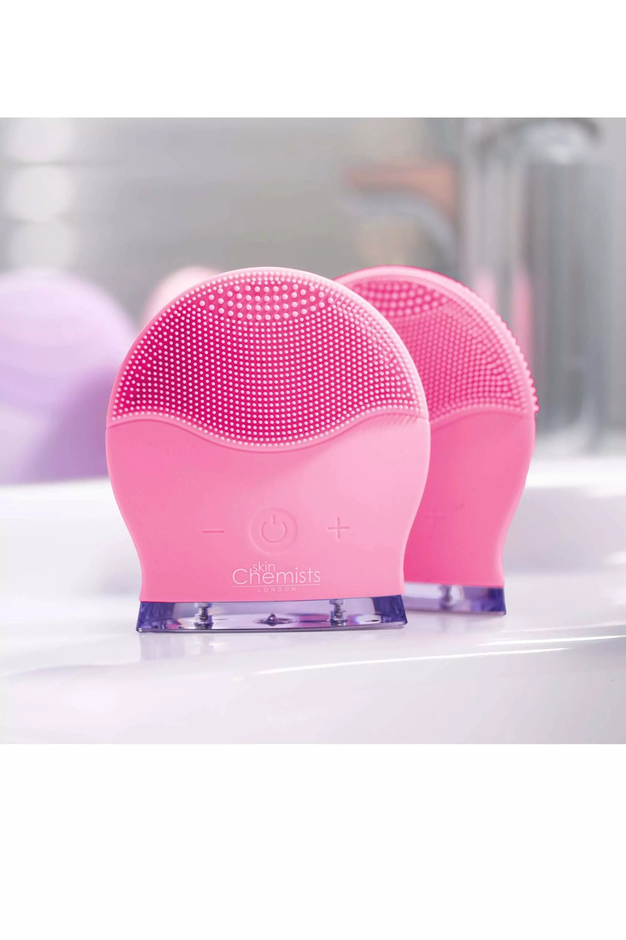White Cleanse-A-Sonic Ultra Pink alternative image