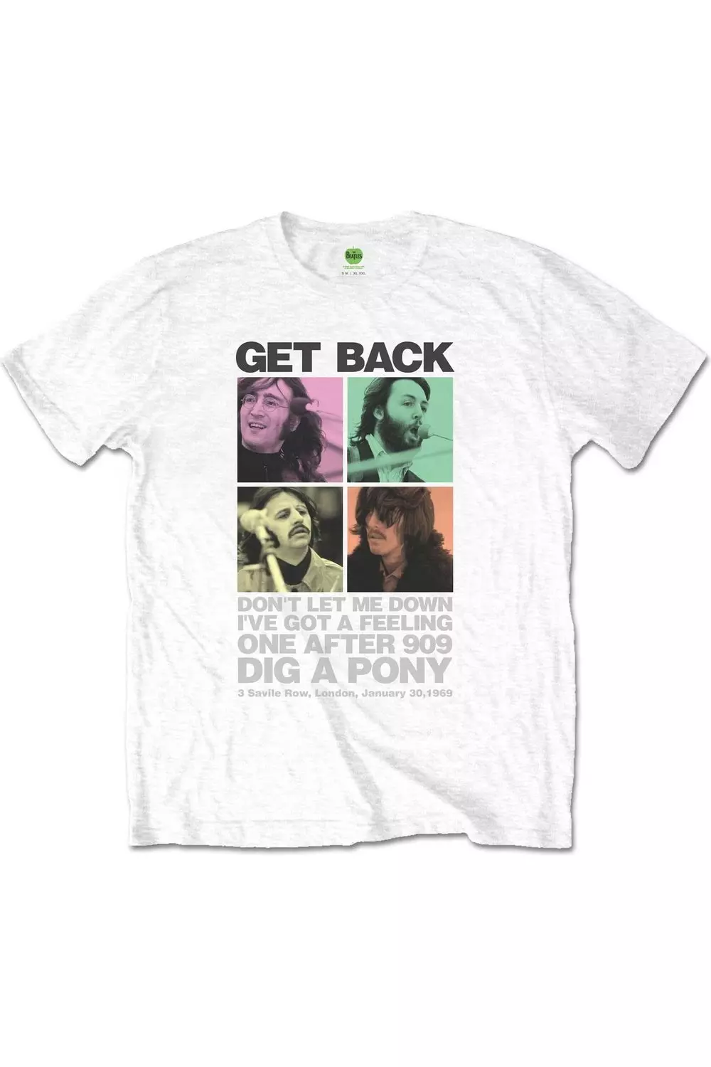 White 3 Savile Row Cotton T-Shirt alternative image