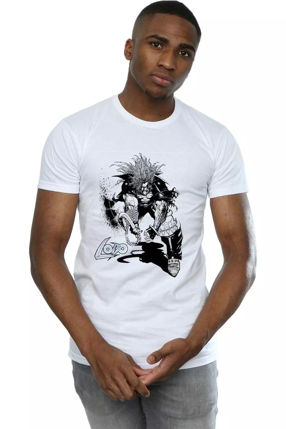 White Lobo Sketch T-Shirt alternative image