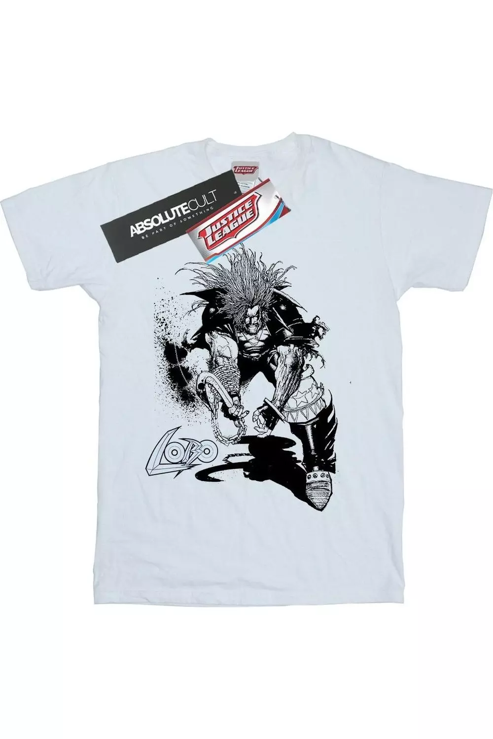 White Lobo Sketch T-Shirt alternative image
