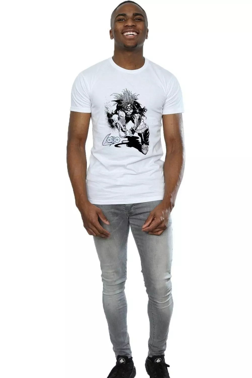 White Lobo Sketch T-Shirt alternative image