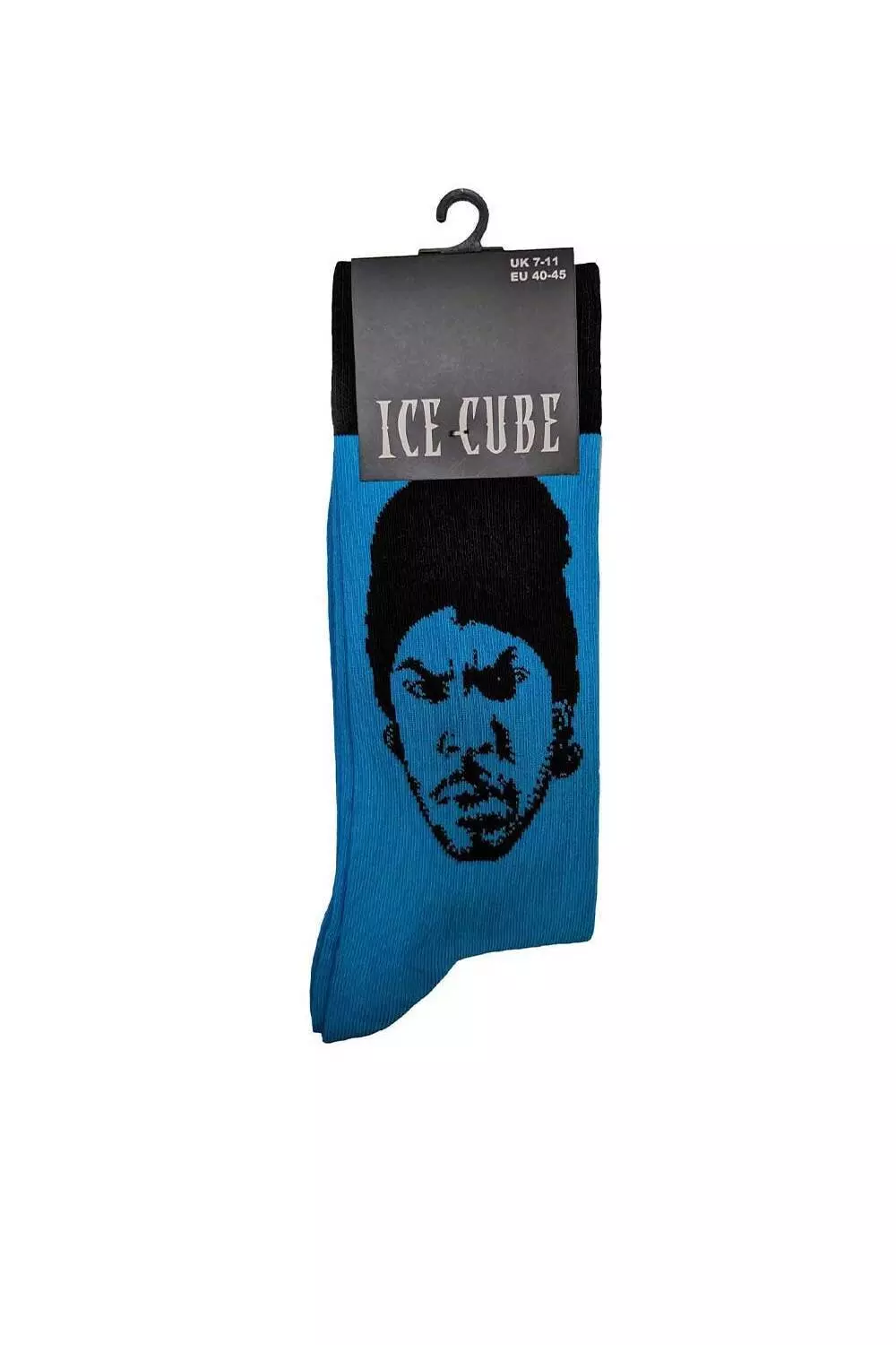 Black Ice Cube Portrait Ankle Socks alternative image
