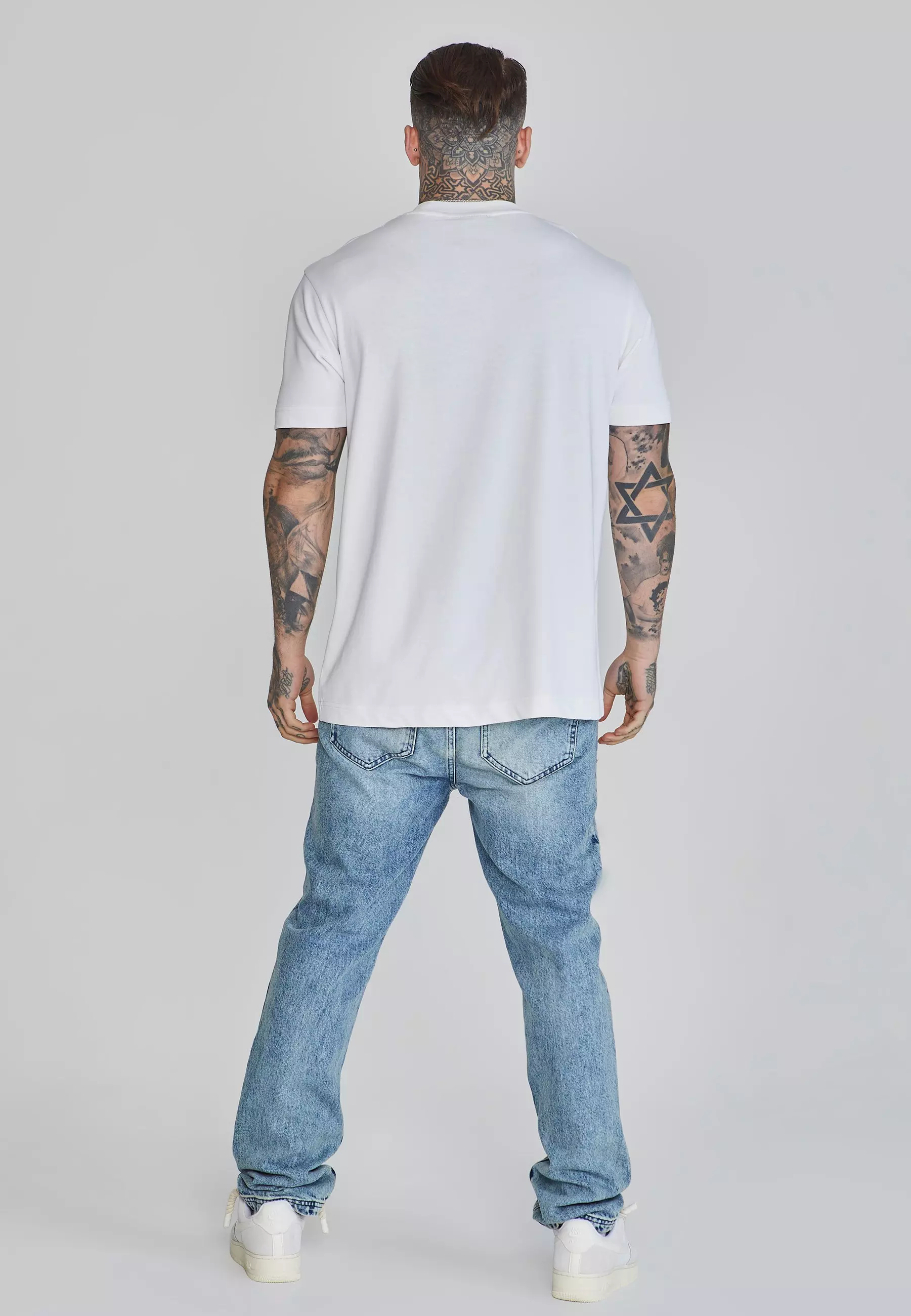 White Logo T-Shirt alternative image