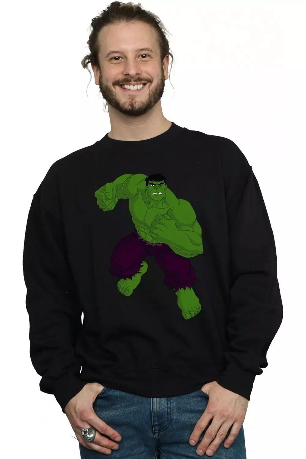 Hulk Pose Sweatshirt alternative image