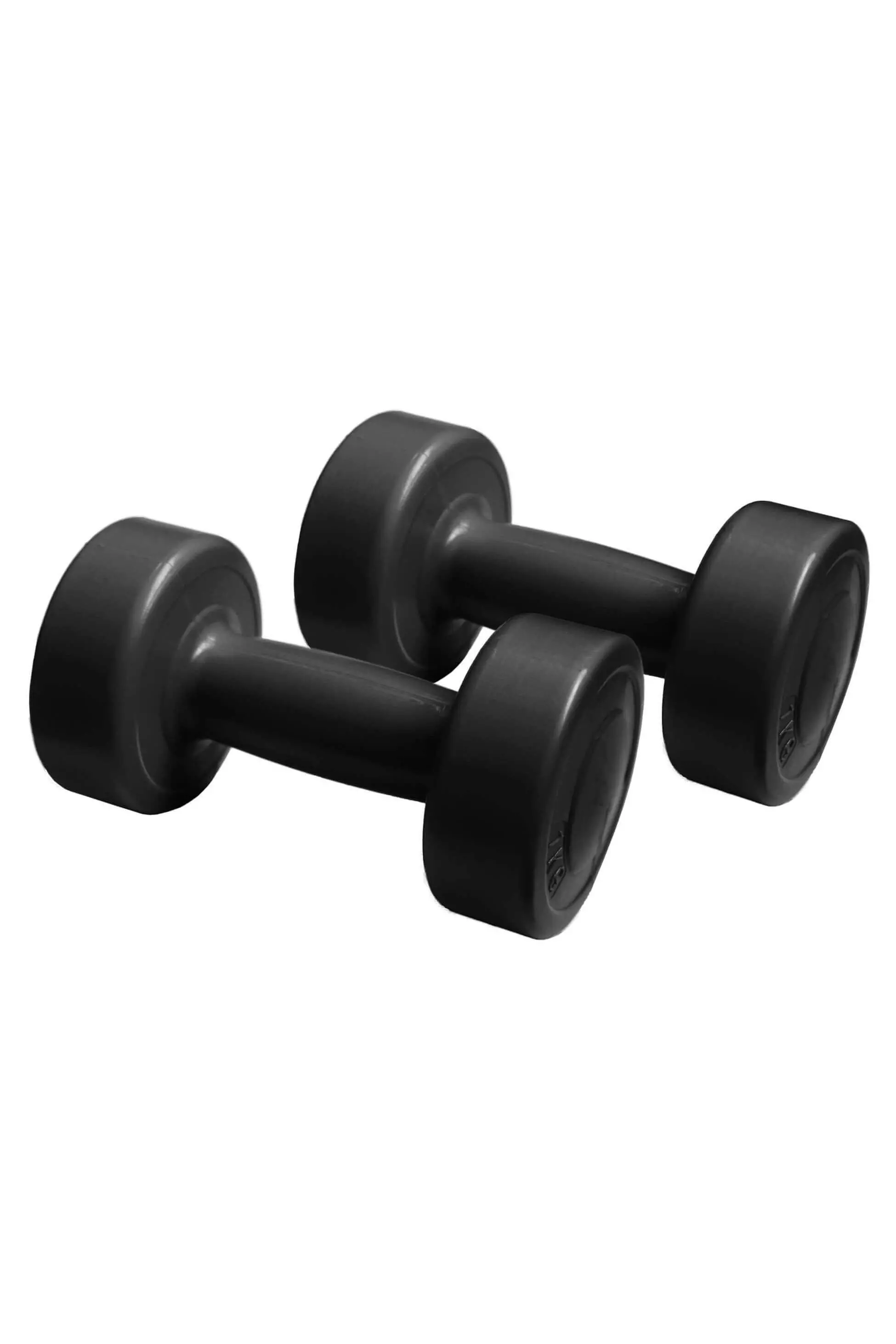Black 2 x 2kg Dumbbells alternative image