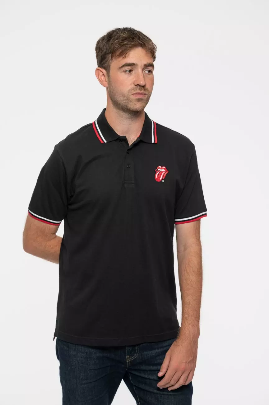 Black Classic Tongue Polo Shirt alternative image