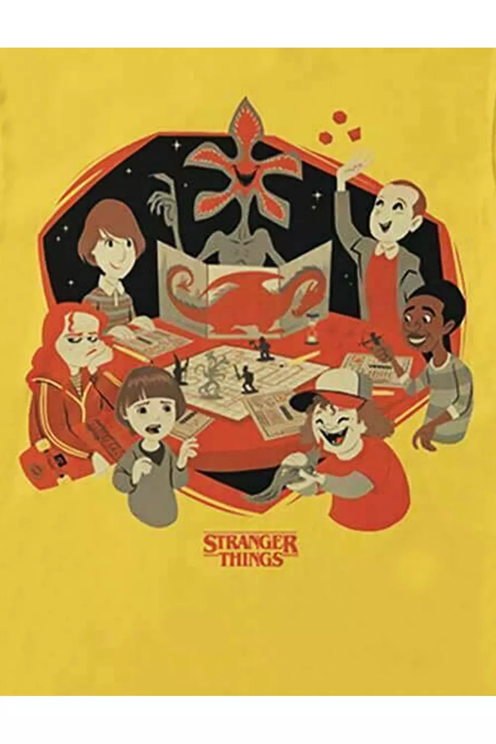 Yellow D&D Party T-Shirt alternative image
