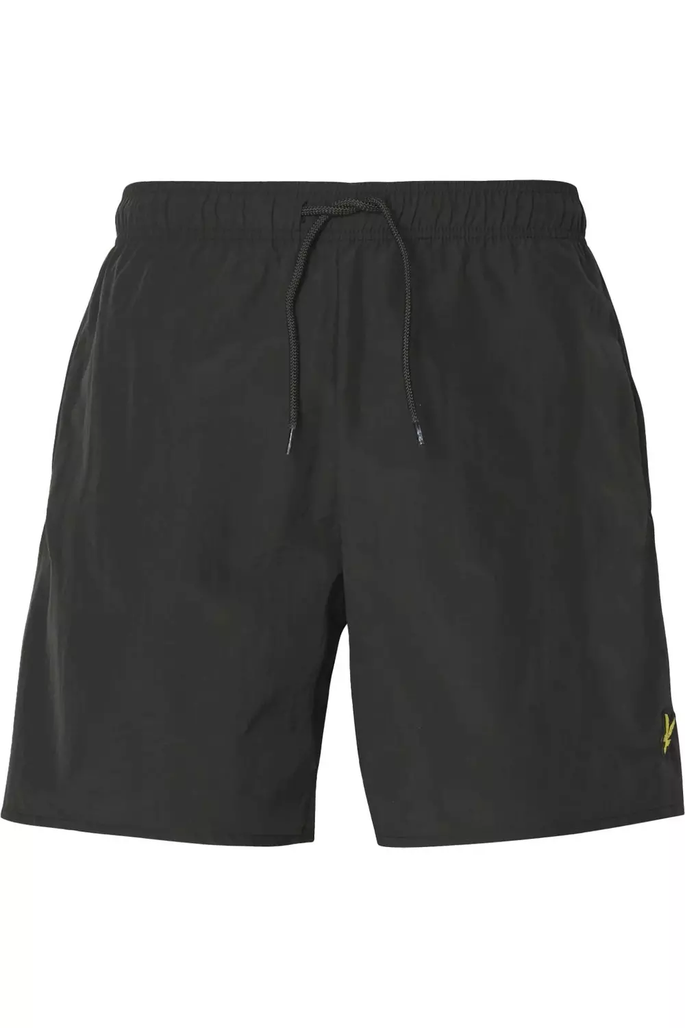 Black Plain Swim Shorts alternative image