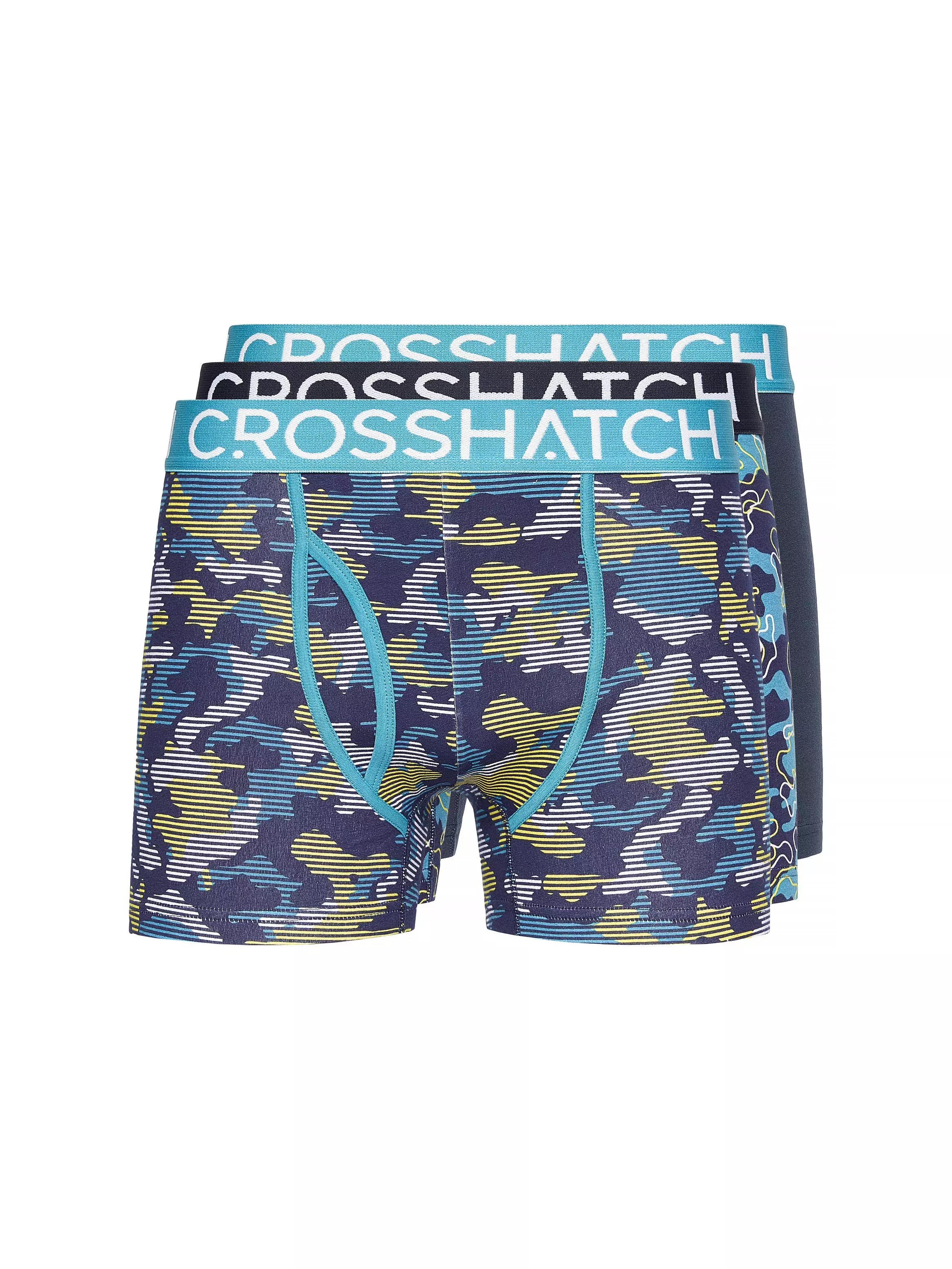 Teal Linamo MVE Open Fly Boxers 3pk alternative image