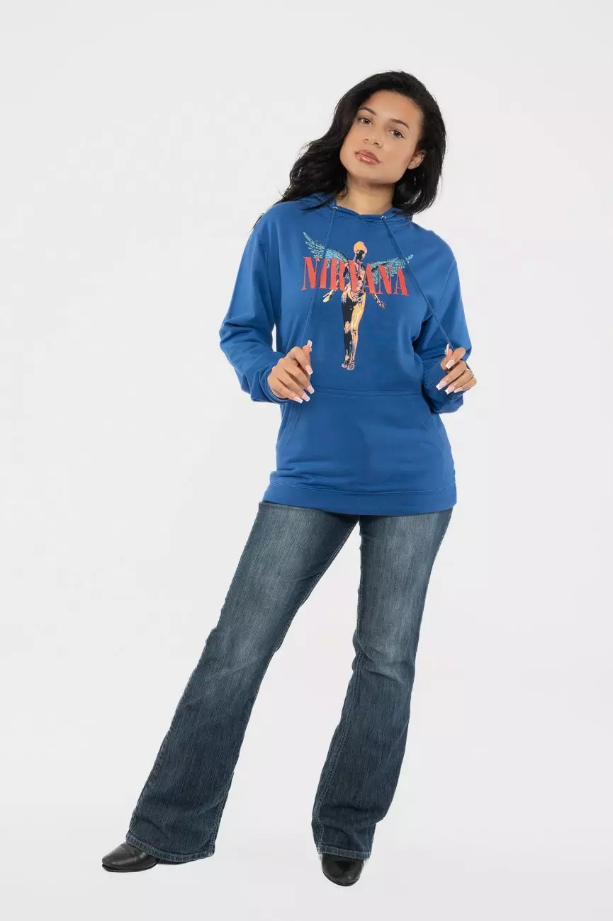 Blue In Urero Angelic Hoodie alternative image