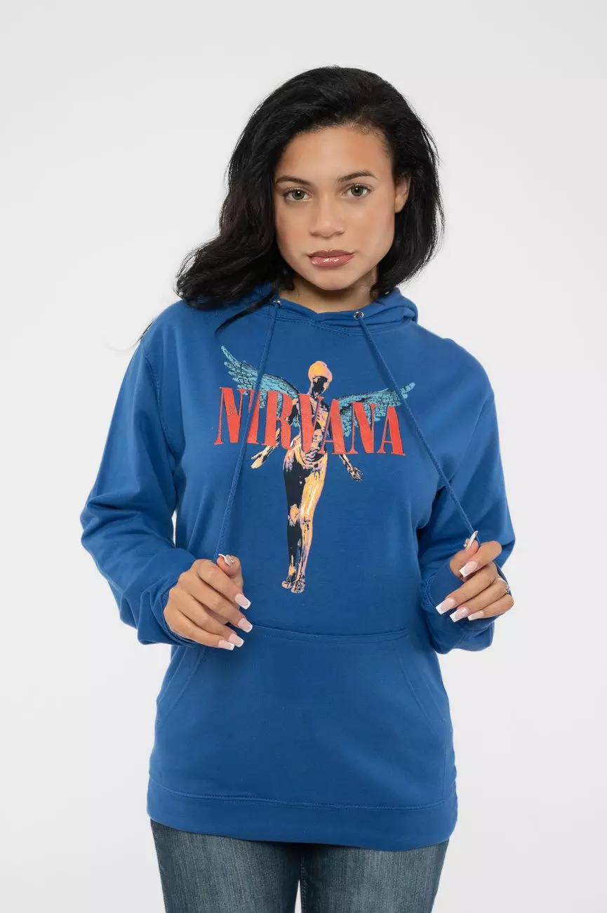 Blue In Urero Angelic Hoodie alternative image