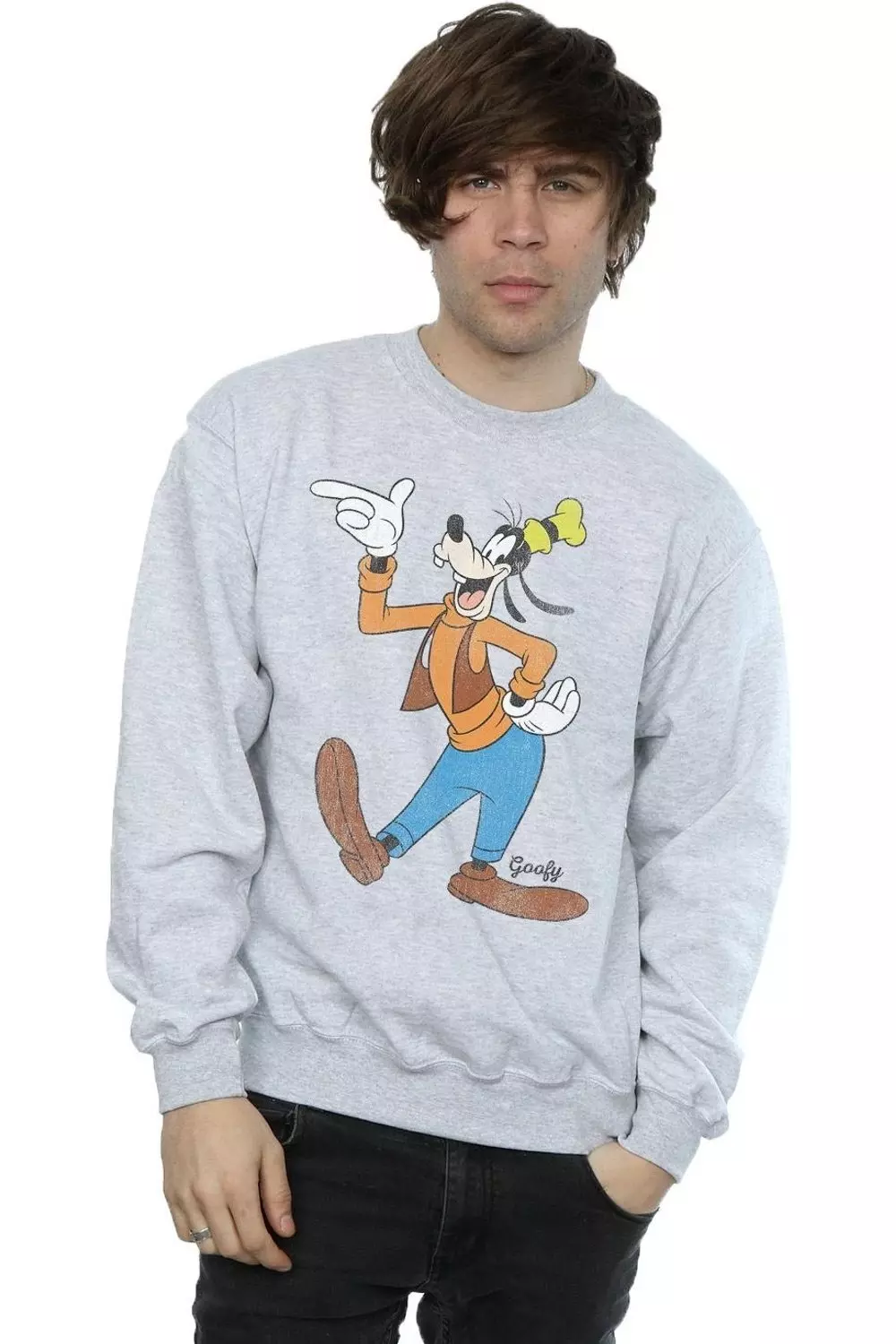 Grey Classic Goofy Sweatshirt alternative image