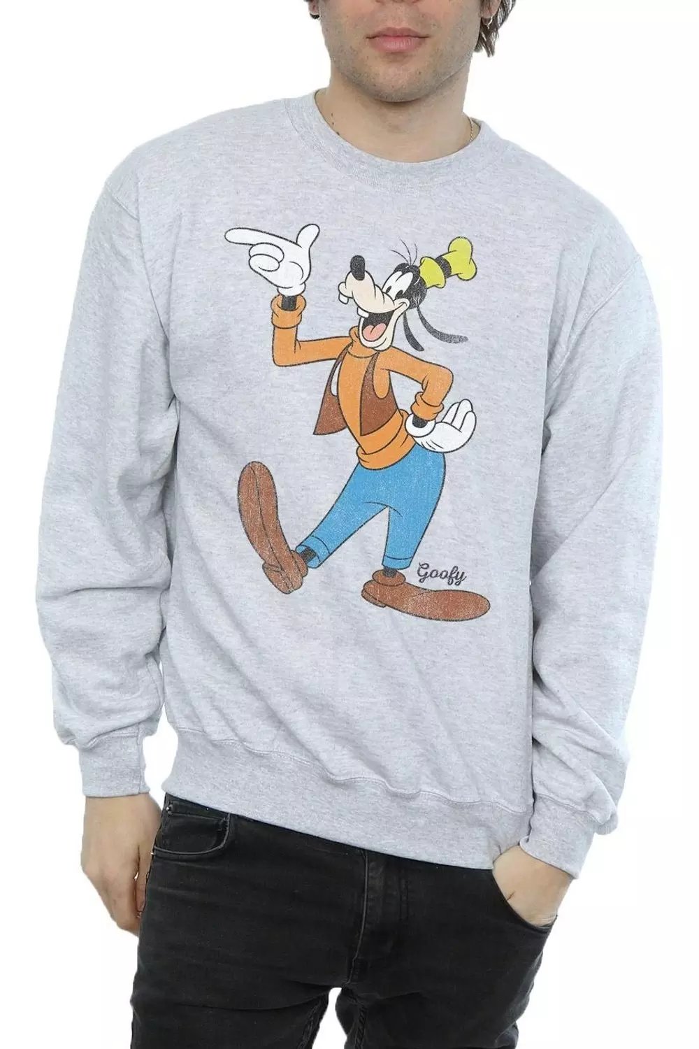 Grey Classic Goofy Sweatshirt alternative image
