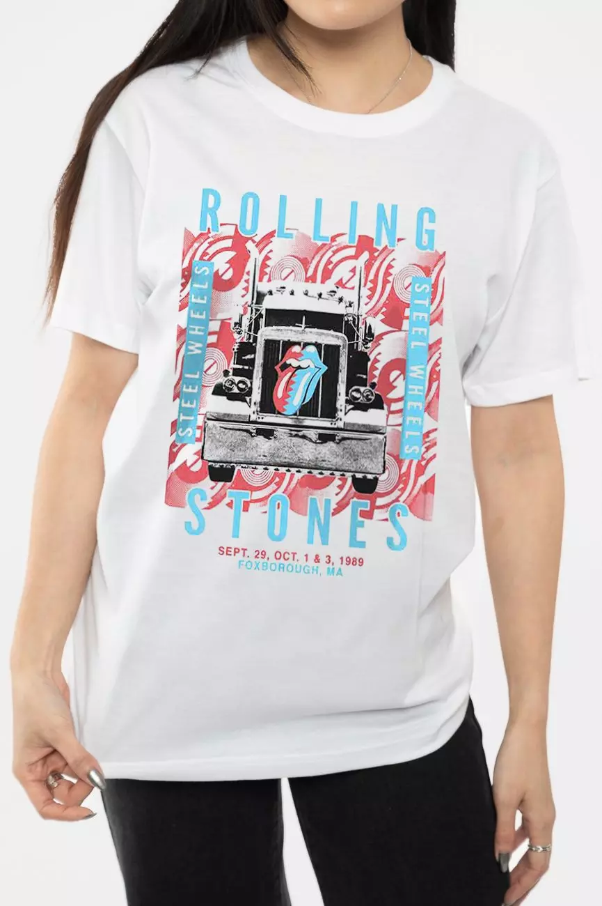 White Steel Wheels T Shirt alternative image
