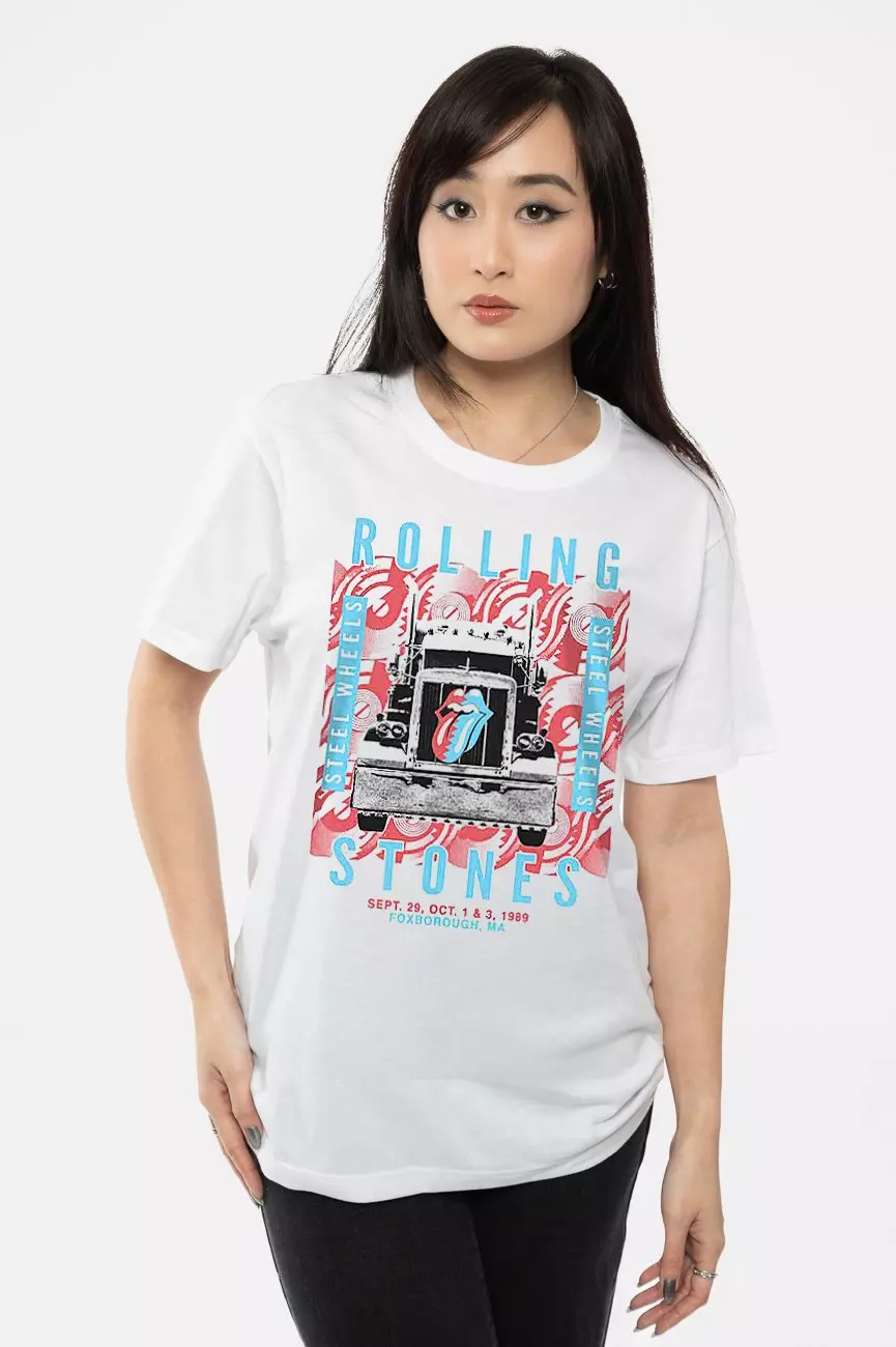 White Steel Wheels T Shirt alternative image