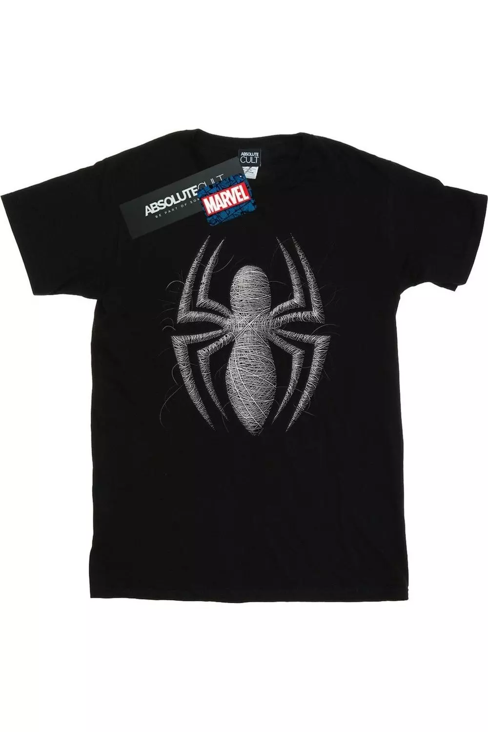 Spider-Man Web Logo T-Shirt alternative image