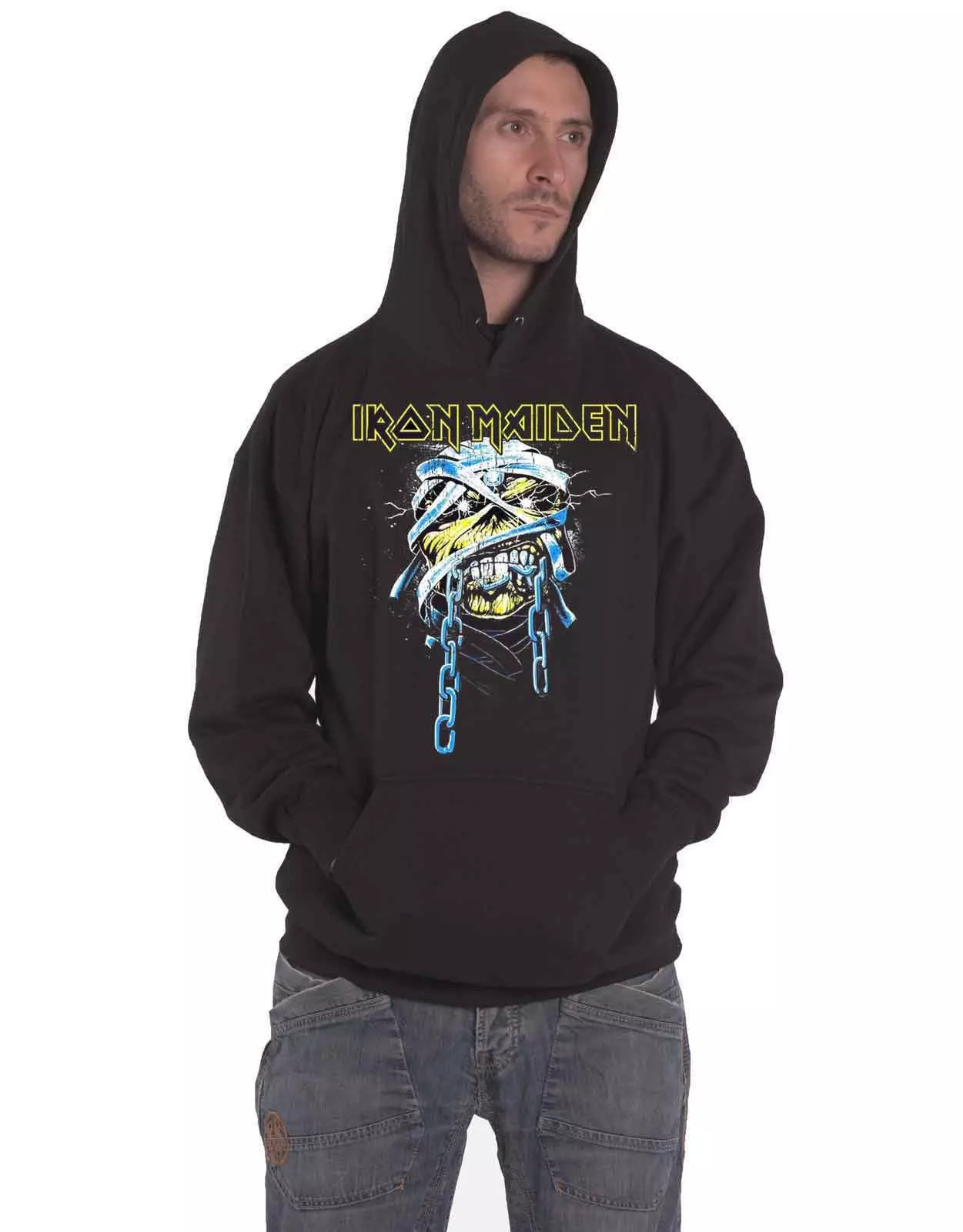 Black Powerslave Hoodie alternative image