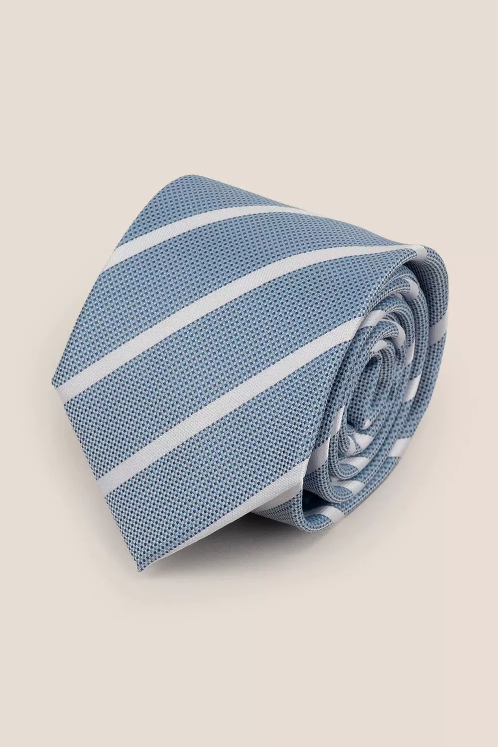 Stripe Blue White Tie alternative image