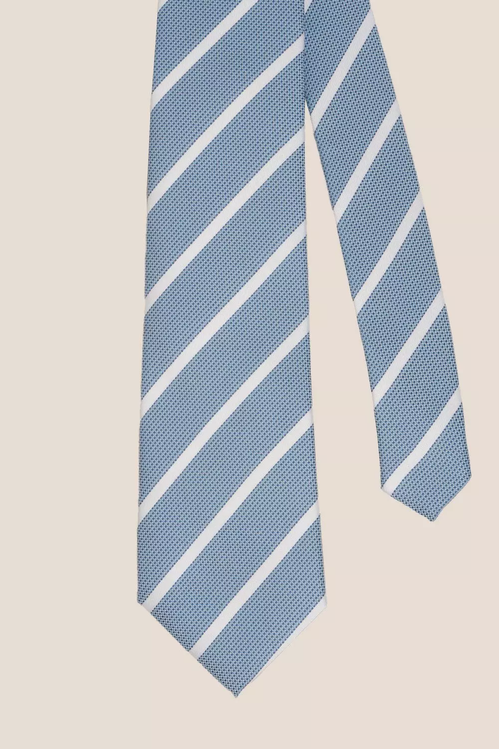Stripe Blue White Tie alternative image