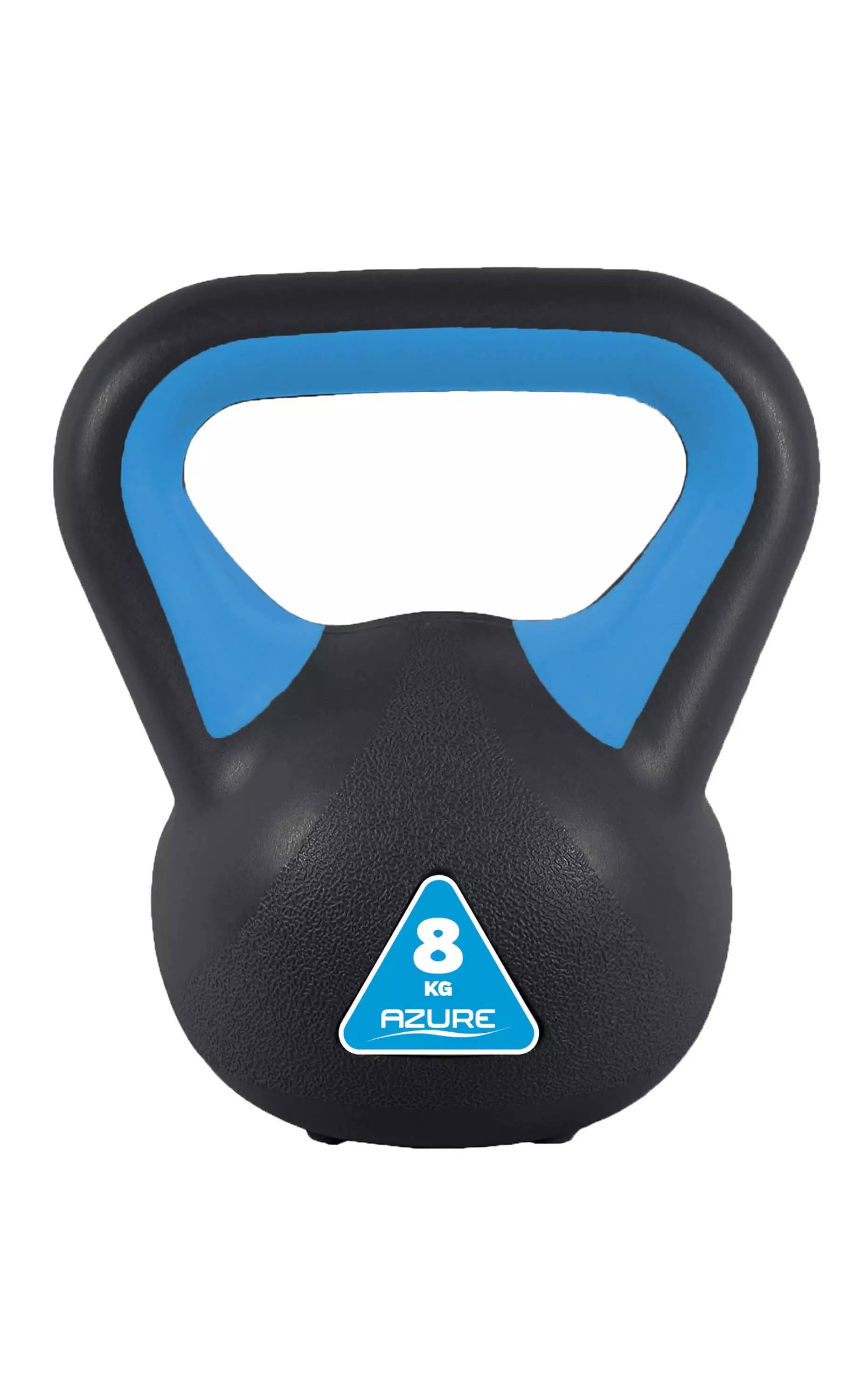 Blue 8kg Vinyl Kettlebell alternative image