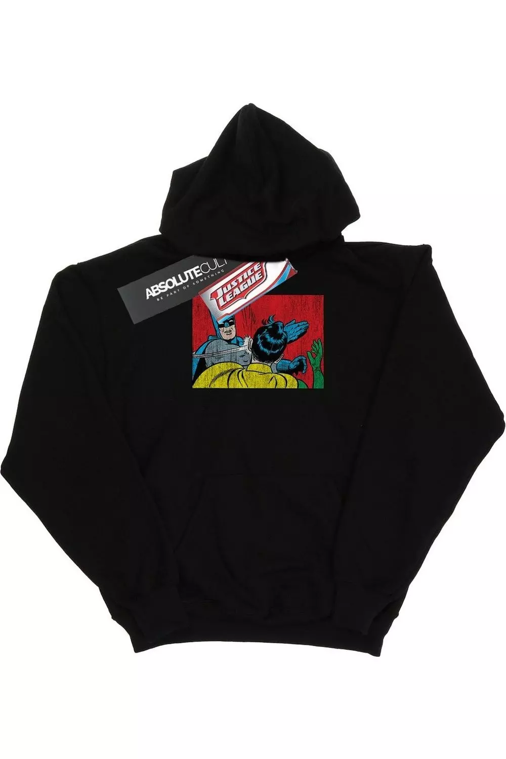 Black Batman Robin Slap Hoodie alternative image