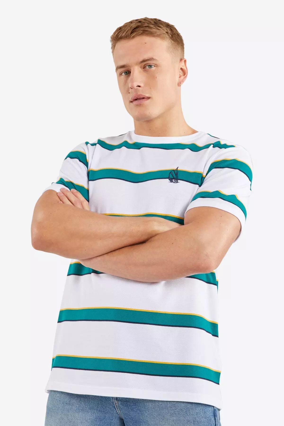 White 'Geiger' T-Shirt alternative image