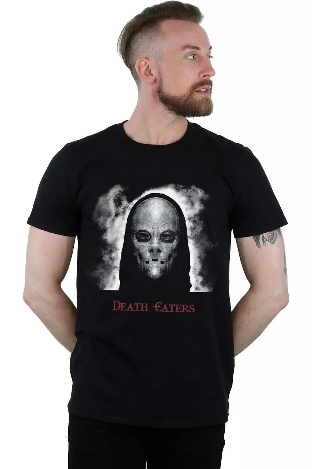 Black Death Eater Mask T-Shirt alternative image