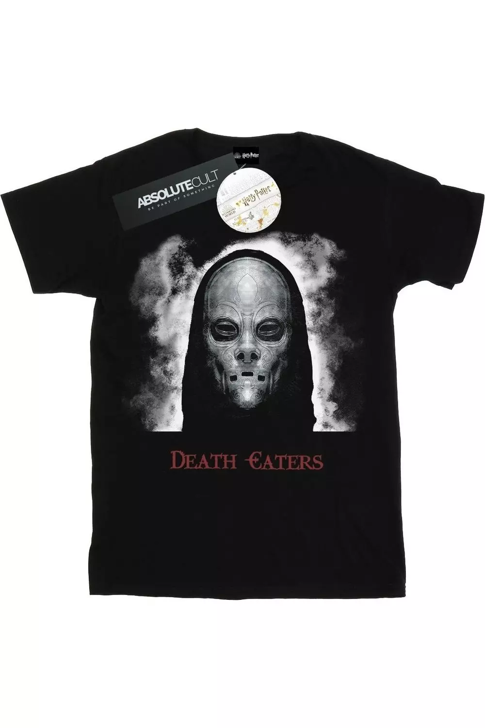 Black Death Eater Mask T-Shirt alternative image